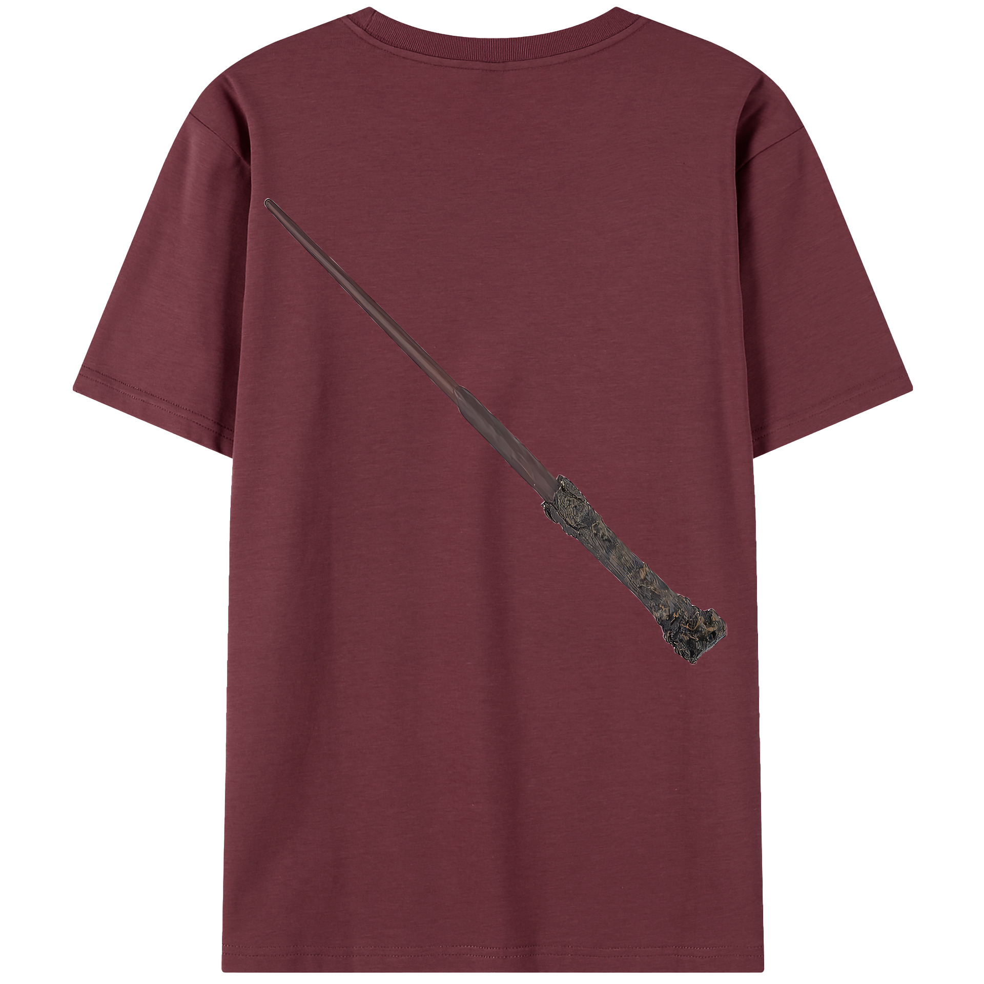 （画像用） Harry Potter ハリー・ポッターシリーズ 綿100％半袖Tシャツ（背面プリント）